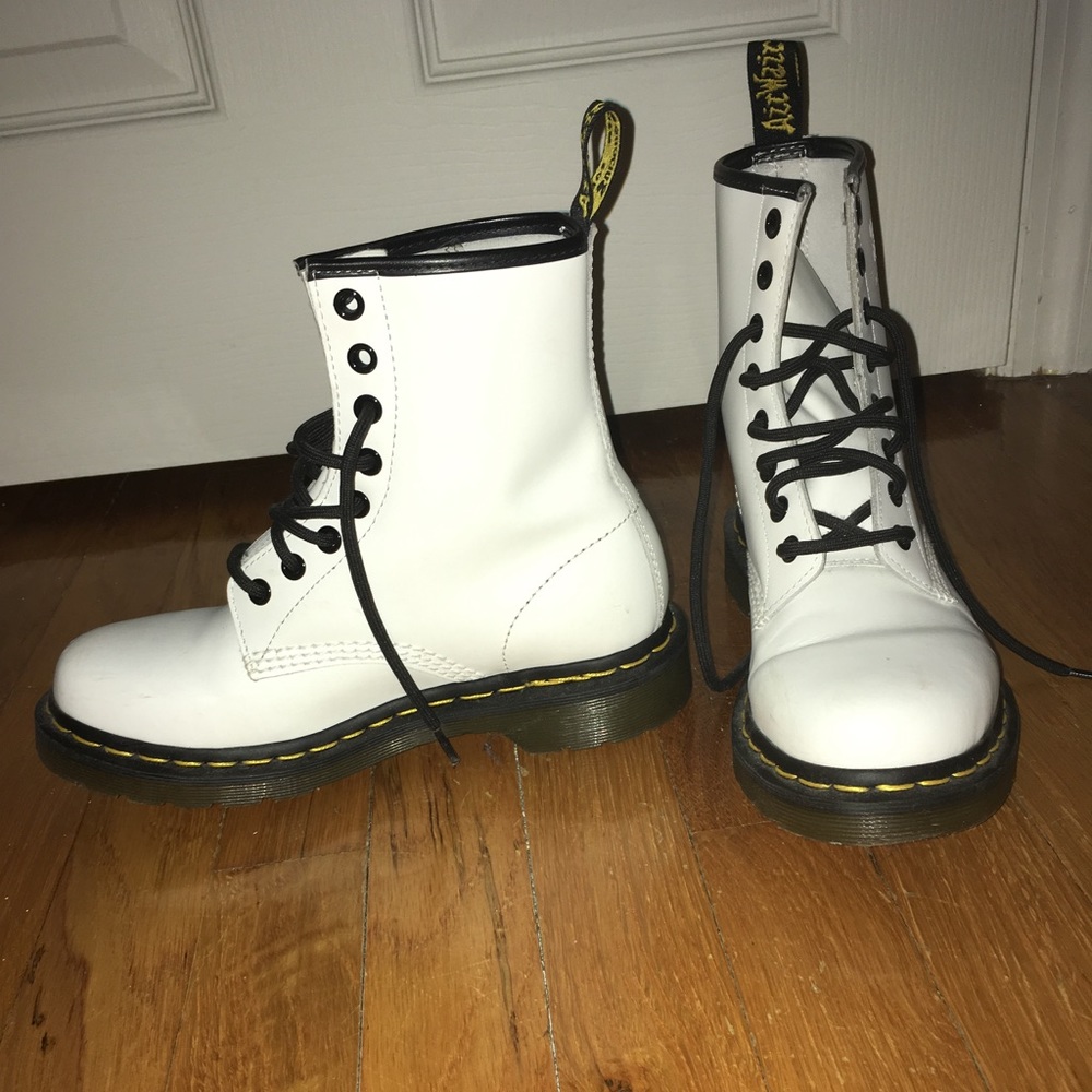 Dr. Martens (white)